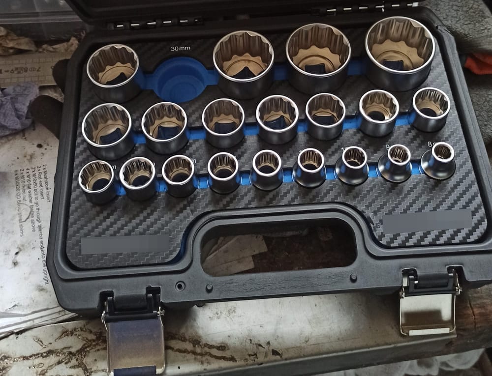 Coffret de douilles 12 pans